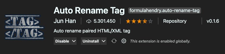 Auto Rename Tag