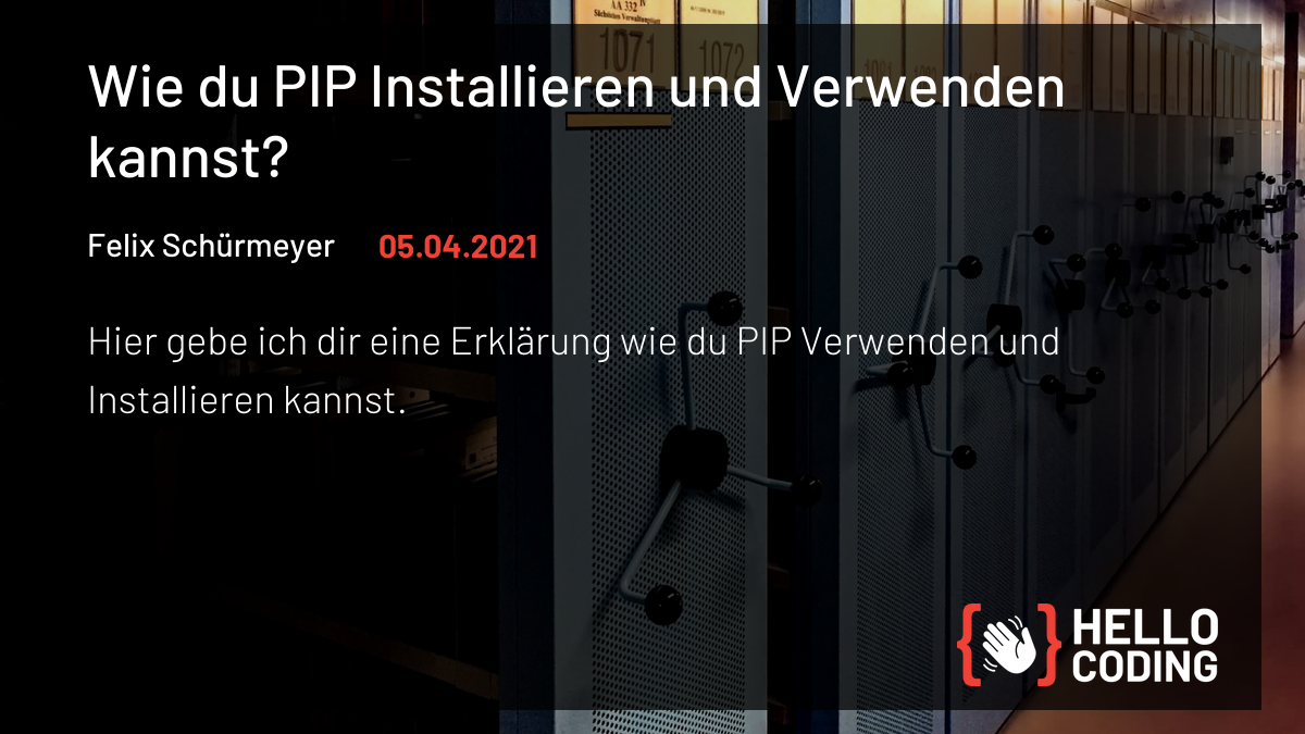 Wie nutze ich Pip?